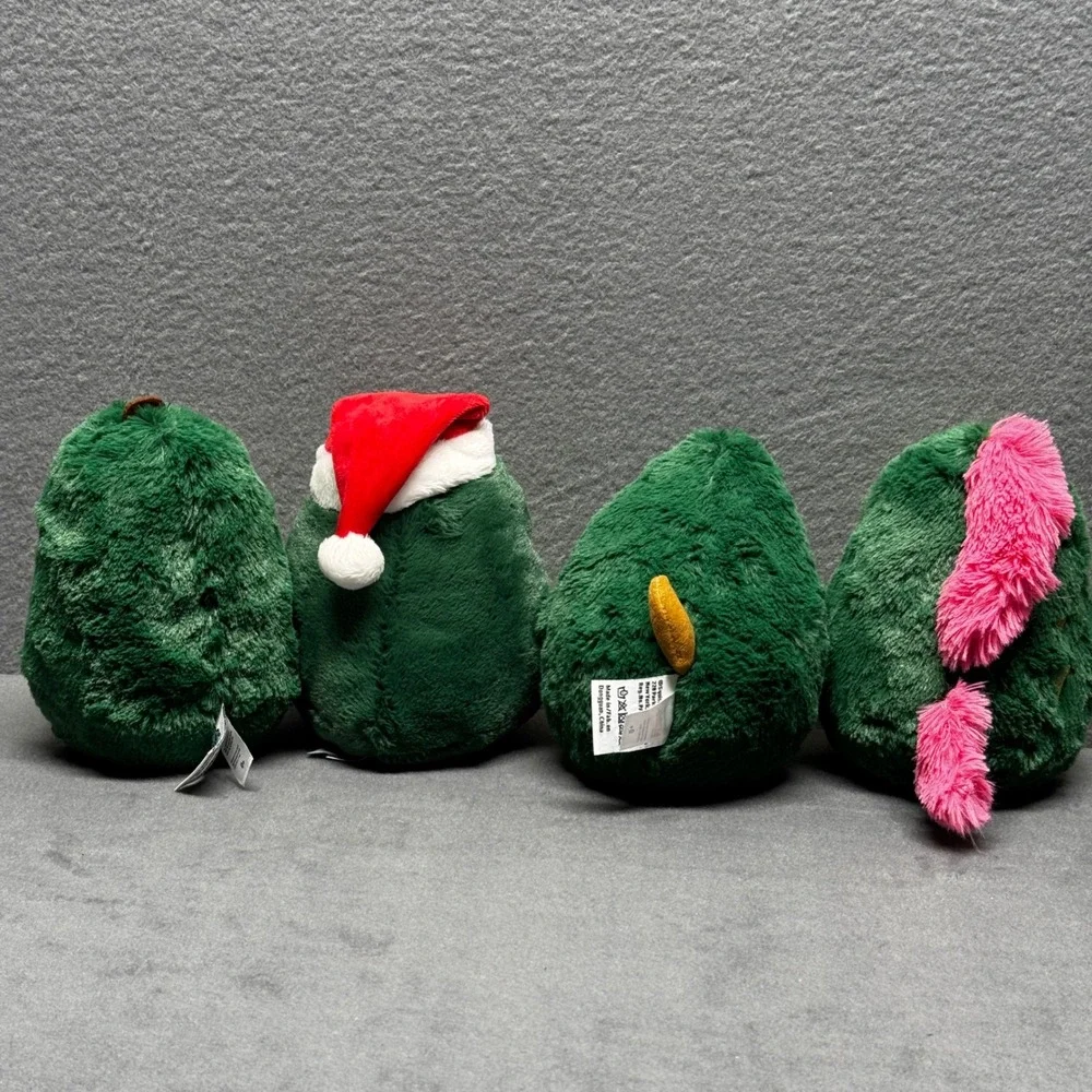 Squishable Mini Avocado Plush Set of 4 Rainbow Santa Bear Unicorn 7